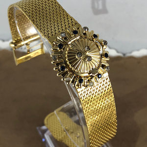 Vintage Bucherer Custom Jeweled Bracelet Watch